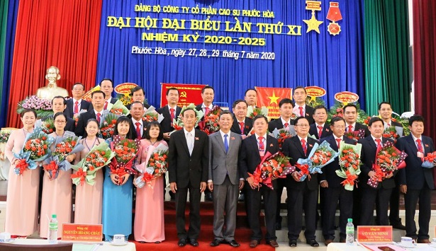 Đảng bộ Cao su Phước Hòa hoàn thành xuất sắc nhiệm vụ